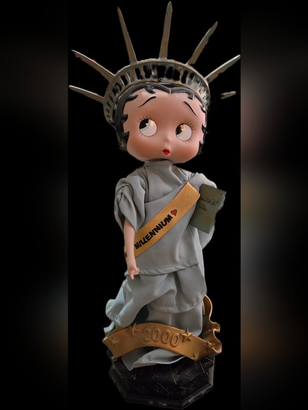 Vintage Betty Boop Statue Of Liberty Circa 2000